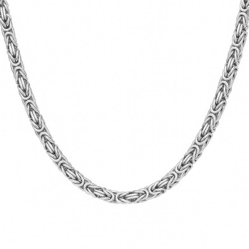 KÖNIGSKETTE 5MM BREIT - 925ER SILBER