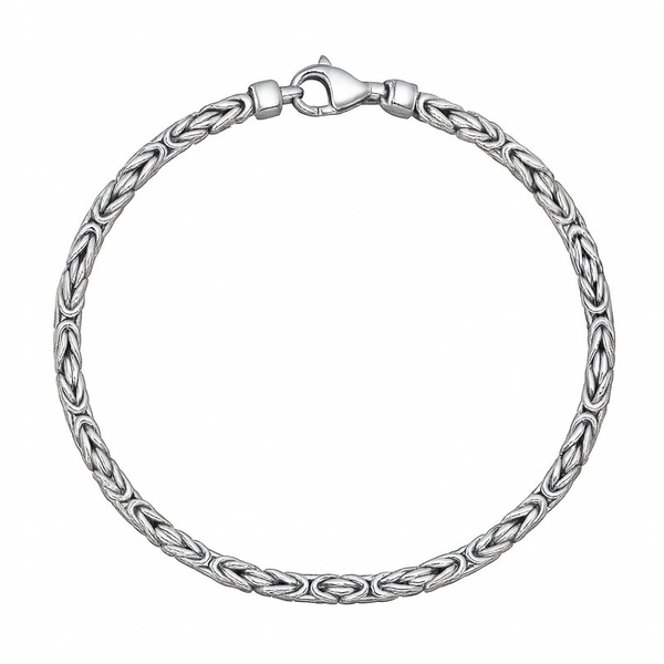 KÖNIGSARMBAND 2,2MM BREIT - 925ER SILBER