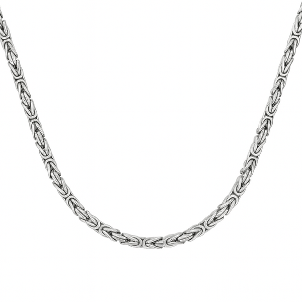 KÖNIGSKETTE 4MM BREIT - 925ER SILBER